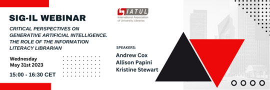 IATUL SIG IL webinar